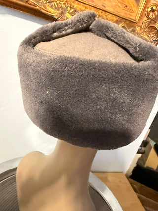 Military Cap WWII Field Pile Ear Flap Cap