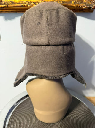 Military Cap WWII Field Pile Ear Flap Cap