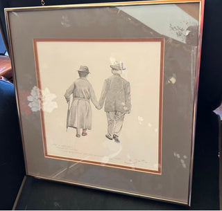 The Vow By Robert Sexton Wedding Present Framed Limited Edition Print  298/600 VV16" X 16"