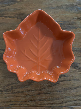 Fall Leaf Candy Dish    MTS