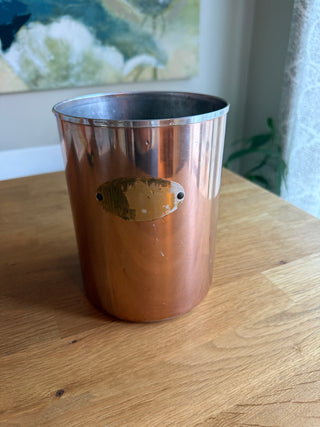 Copper Colored Nesting Cannister (LG) no lid