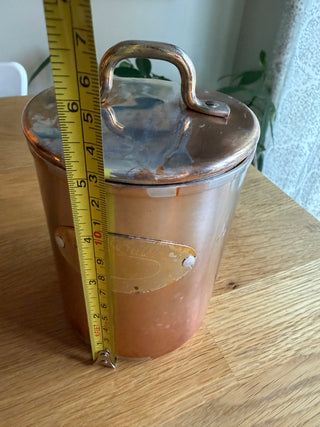 Copper Colored Nesting Cannister (small)