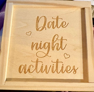 Date Night Box, New,  26 disks, double sided, date ideas