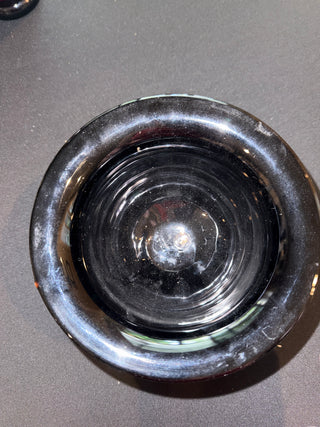 Hand blown glass bowl by Don Richardson