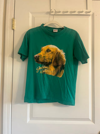 vtg golden retriever shirt