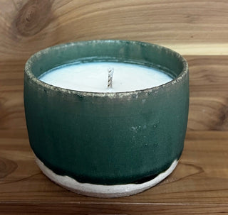Lemon Eucalyptus - Handcrafted Ceramic Candle