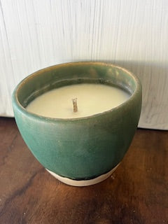 Lemon Eucalyptus - Handcrafted Ceramic Candle