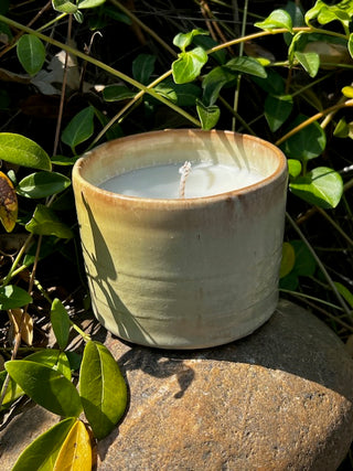 Lemon Eucalyptus - Handcrafted Ceramic Candle