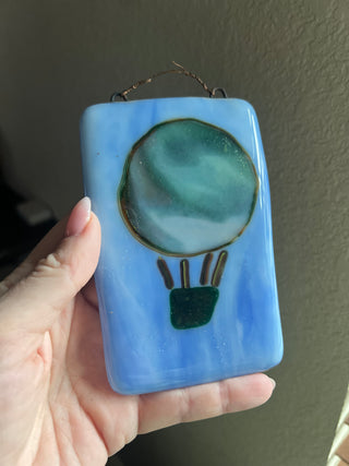Glass Art Hot Air Ballon