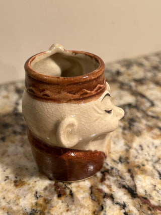 Samurai Head Decorative Match Holder/Shot Glass