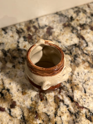 Samurai Head Decorative Match Holder/Shot Glass