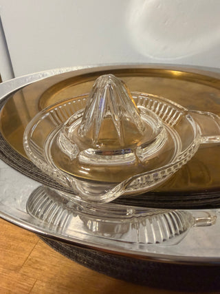Juicer Antique Glass 5"