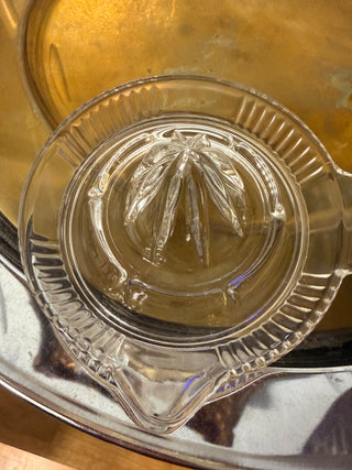 Juicer Antique Glass 5"