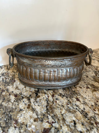 Vintage Middle Eastern Cachepot w/ Handles