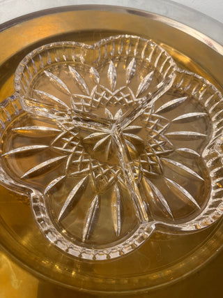 Waterford Signed Relish Plate Lismore
