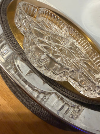 Waterford Signed Relish Plate Lismore