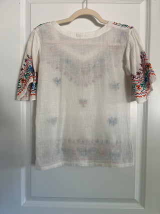 vtg embroidered blouse