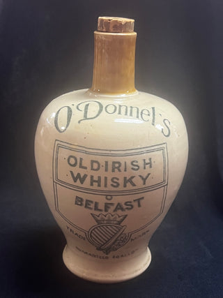 O'Donnel's Old Irish Whiskey Belfast Crock