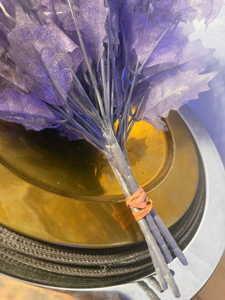 Artifical Lavender Flowers 4 spray bunch