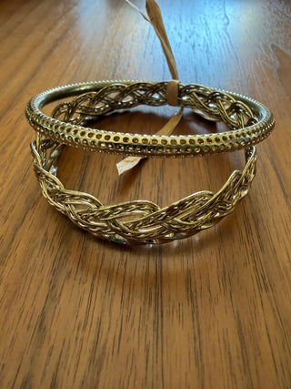 Gold Bangles (3)