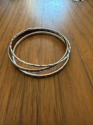 Silver Bangles (3)