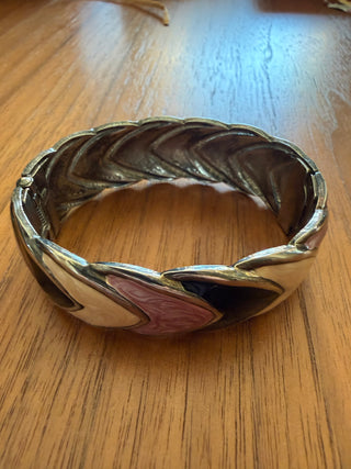 Pink Beige Black Cuff