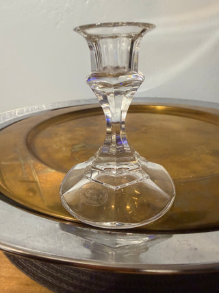 Candleholder Single Taper, 4" round base