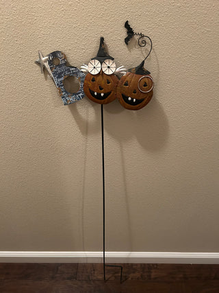 BOO Halloween Yard Stake