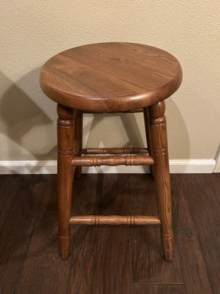 Oak Stool, 24”