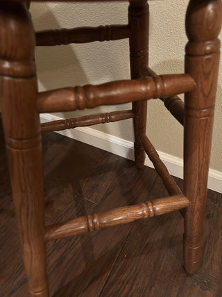 Oak Stool, 24”