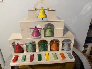 Bell Ring Stand 1940's Childs Vintage