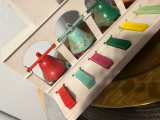 Bell Ring Stand 1940's Childs Vintage
