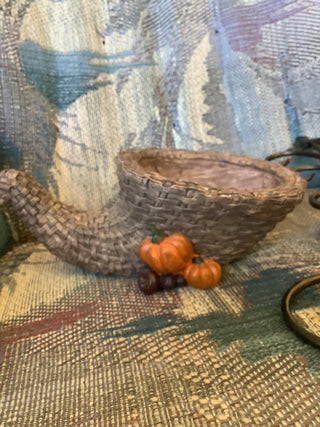 Cornucopia resin Centerpiece