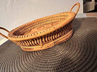 Basket Tray Natural Weave