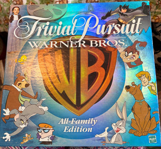 vtg 1999 Warner Bros. trivial pursuit game R