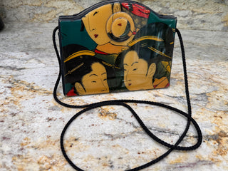 Vintage Angela Frascone Geisha Purse