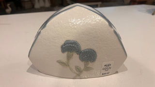 Godinger Blue Flower Mantel Clock