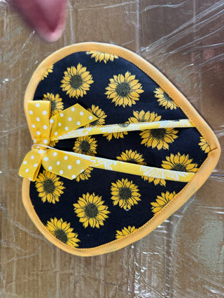 Heart Potholder - Do Not Microwave
