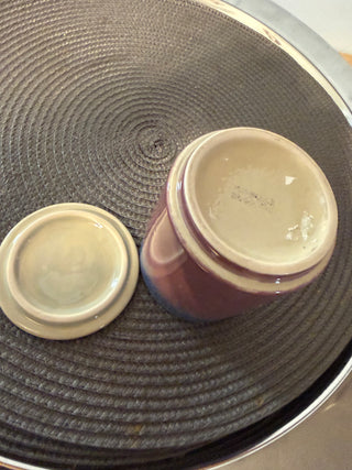 Teacup Ceramic with Coaster-Lid