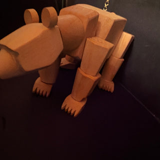 Areaware David Weeks Ura Minor Wood Bear