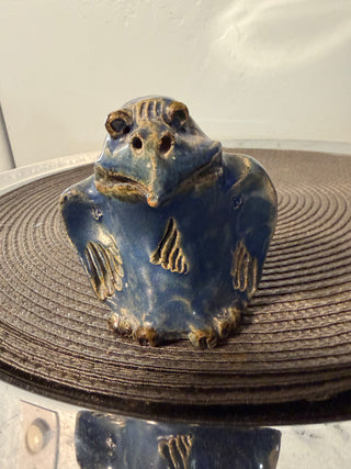 Bird abstract art, Folk. Blue Eagle