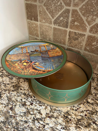 Vintage Sunshine Cookie Tin