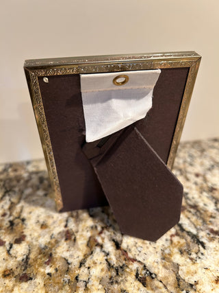 Vintage Gold Frame, 3.5”x4”, Trick or Treaters