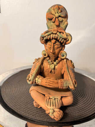 Mexico Aztec Sculpture Folk Art