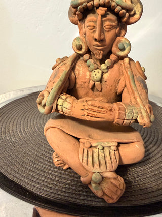 Mexico Aztec Sculpture Folk Art