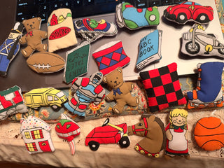 Pockets of Learning “My Christmas List” Fabric Advent Calendar – 23 Pieces