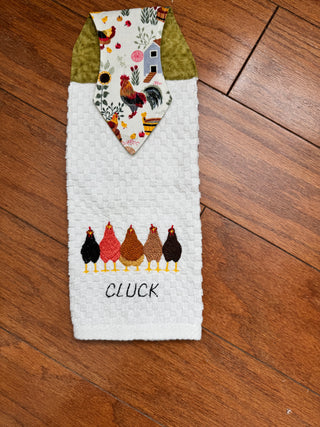 Chicken Cluck Kitchen Towel