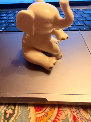 Lenox Elephant Porcelain 24K Gold Trim