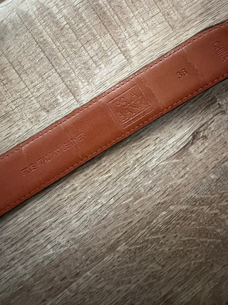 Black Crocodile Belt