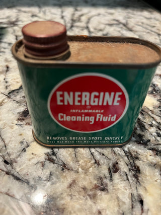 Vintage Energine Cleaning Fluid Tin (40s/50s)